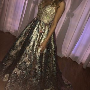 pageant/prom gown